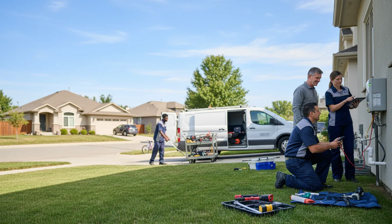 Tankless water heater service in Allenton, MI